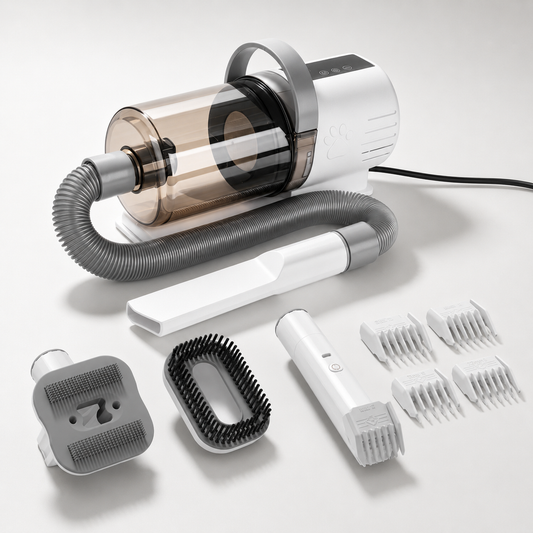 4-in-1 Pet Grooming Vacuum Kit