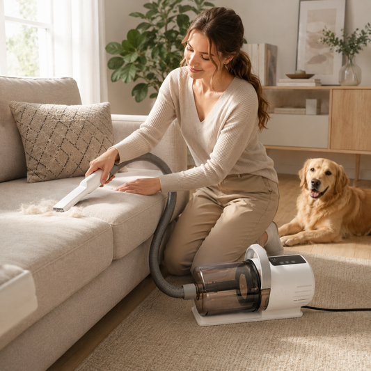 4-in-1 Pet Grooming Vacuum Kit