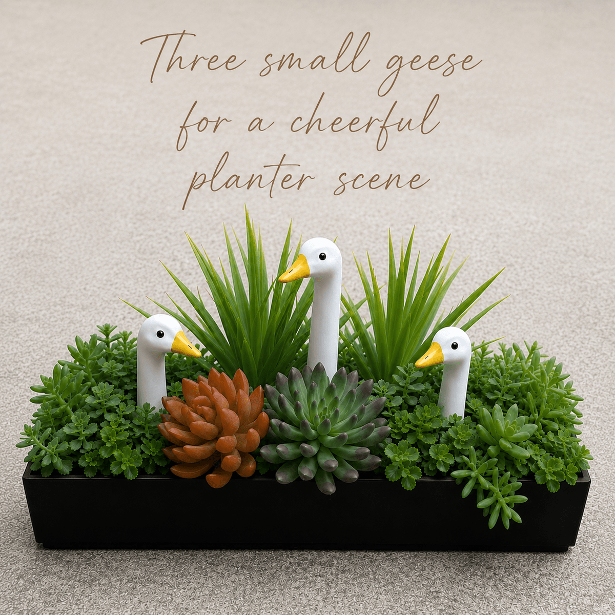 Peeking Goose Garden Stakes — Singles & Trio - Kindsnout