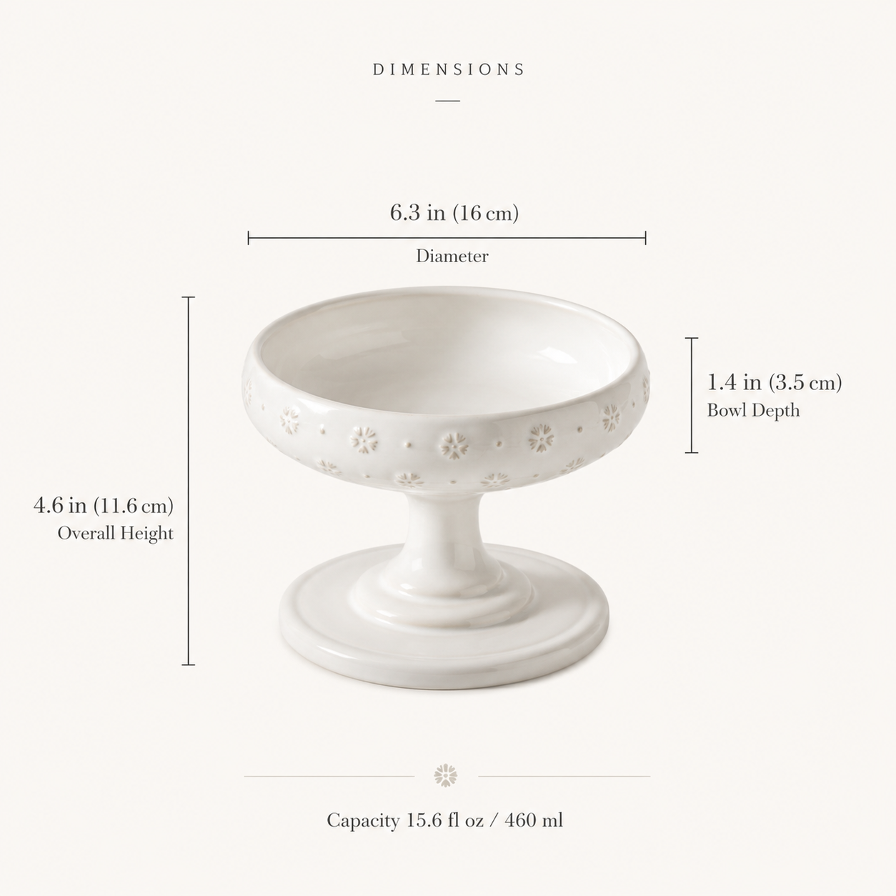Maison Elevated Ceramic Cat Bowl