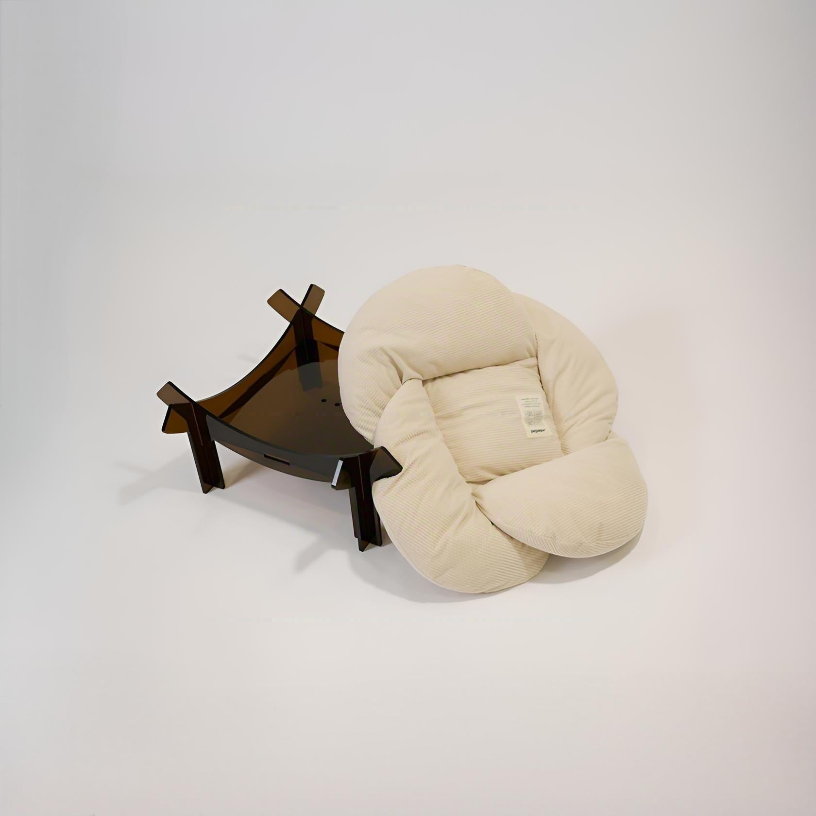 Acrylic Pet Lounge Bed