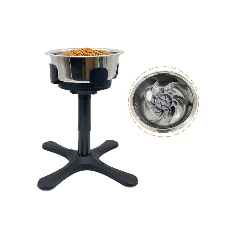 Adjustable Elevated Bowl Stand