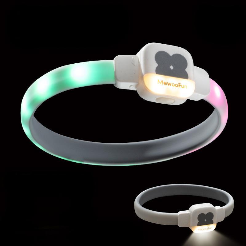 Rechargeable LED Pet Collar for Night Safety