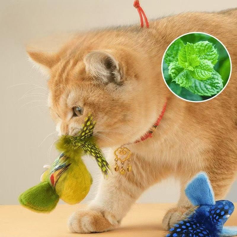 Interactive Cat Bird Toy - 3 Pack