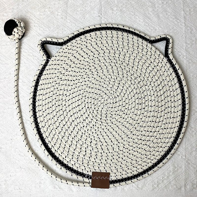 Eco-Friendly Cat Rope Scratcher Mat