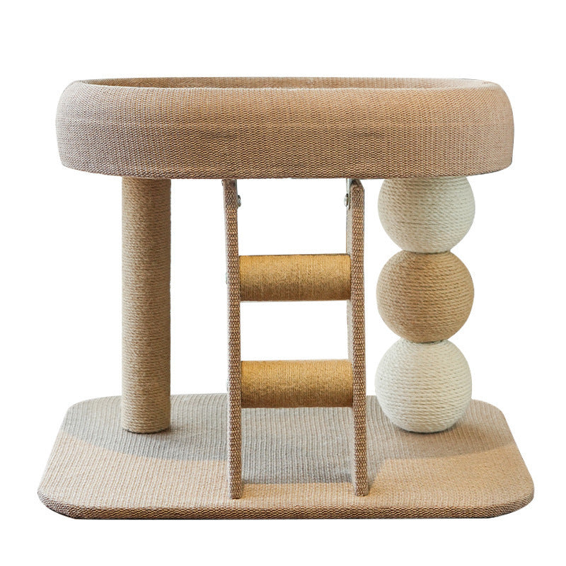 Round Ladder Cat Tree (Cooling Seat)
