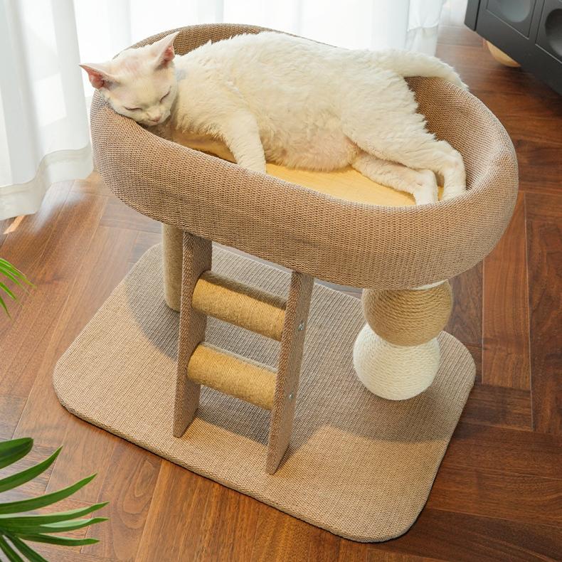 Round Ladder Cat Tree (Cooling Seat)