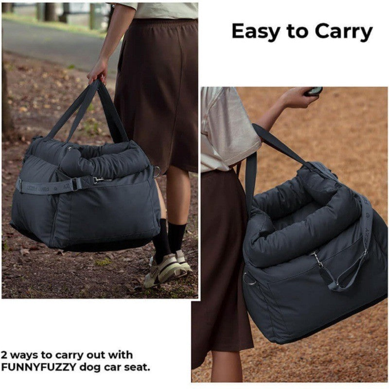 Portable Dog Car Seat Bed