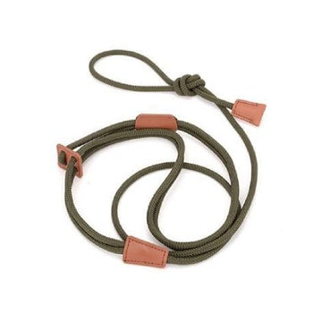 Green durable dog harness with adjustable straps and metal buckles