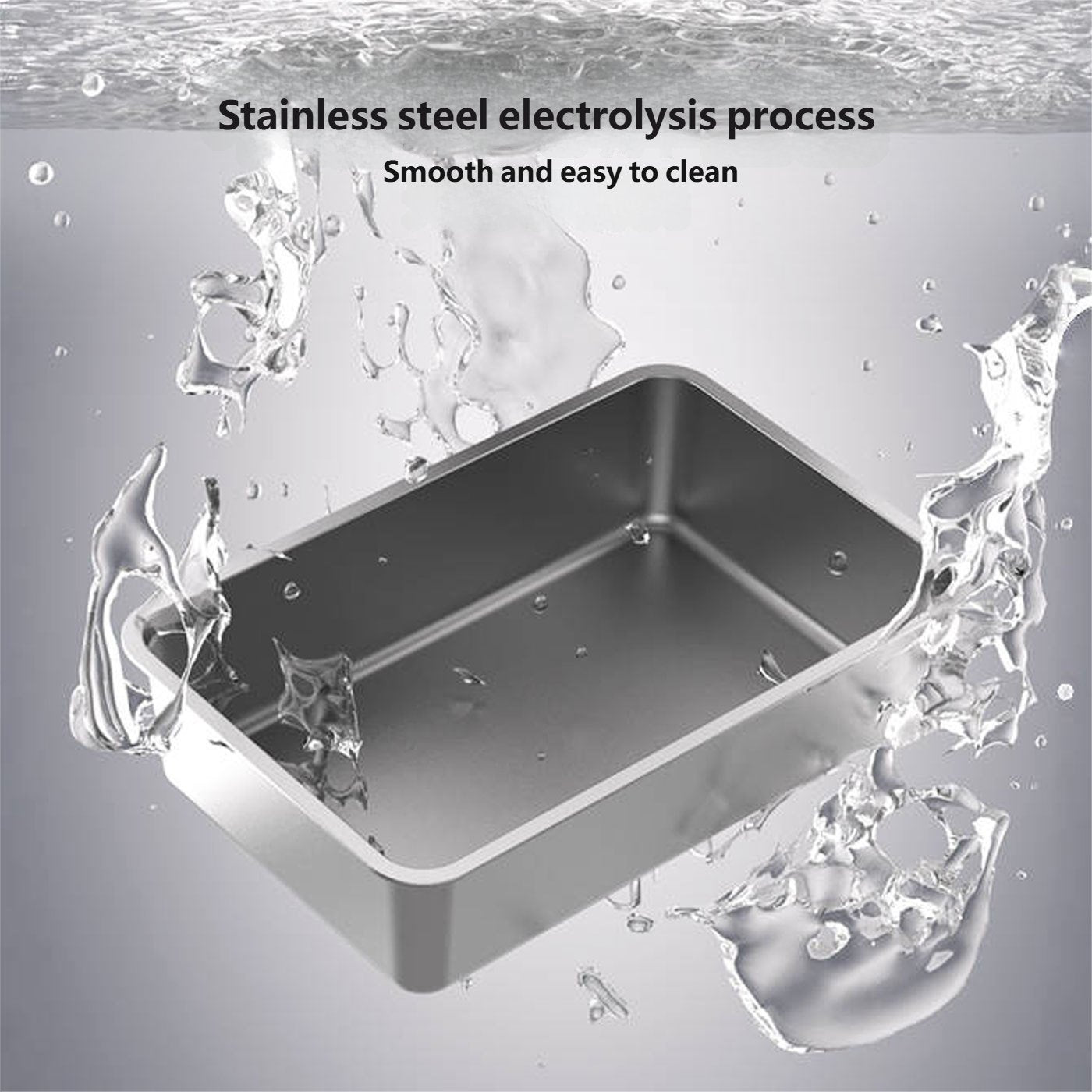 Stainless Hooded Litter Box