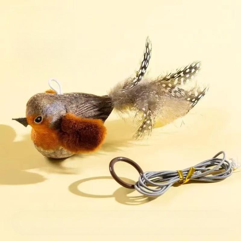 Interactive Cat Bird Toy - 3 Pack