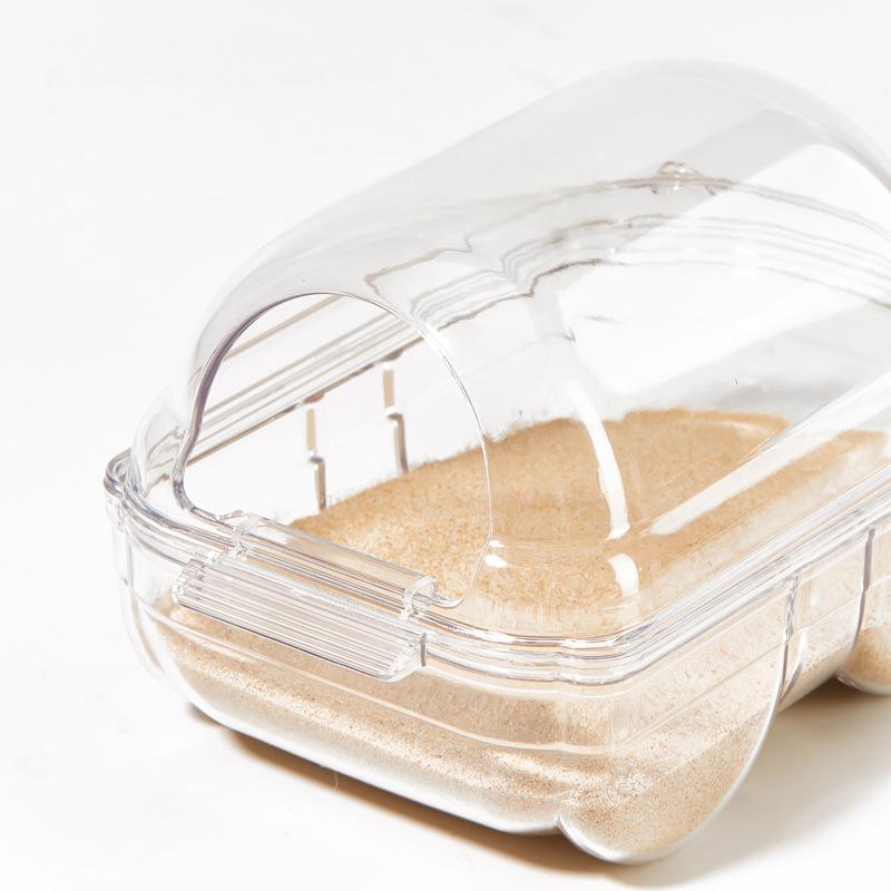 Car-Style Hamster Sand Bath & Toilet