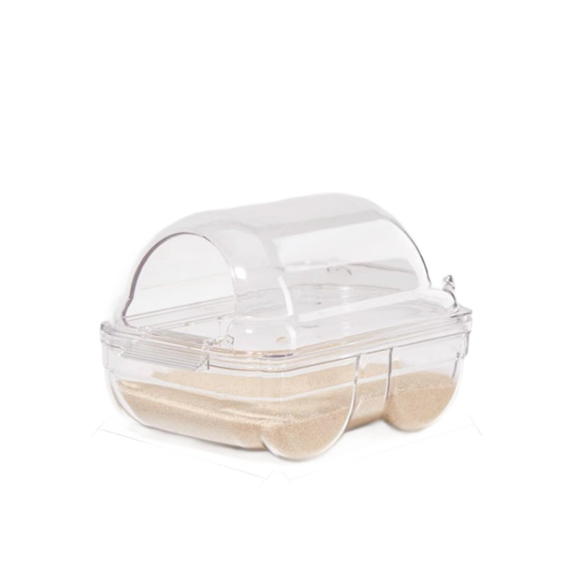 Car-Style Hamster Sand Bath & Toilet