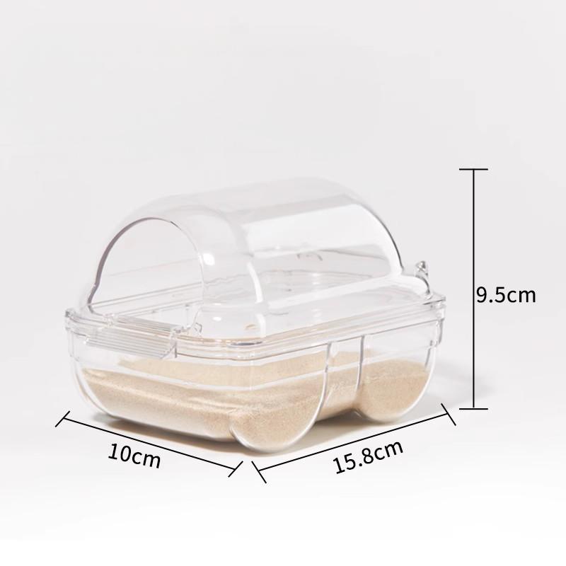 Car-Style Hamster Sand Bath & Toilet