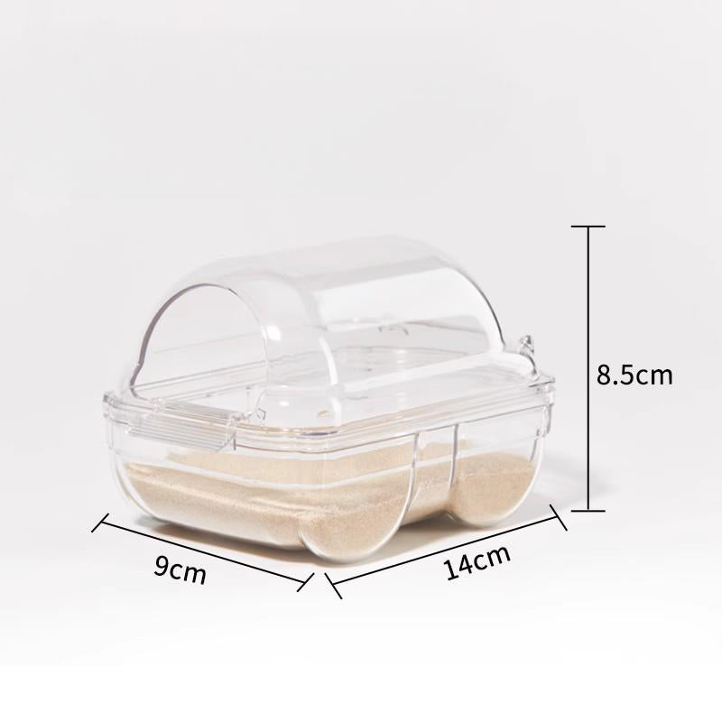 Car-Style Hamster Sand Bath & Toilet
