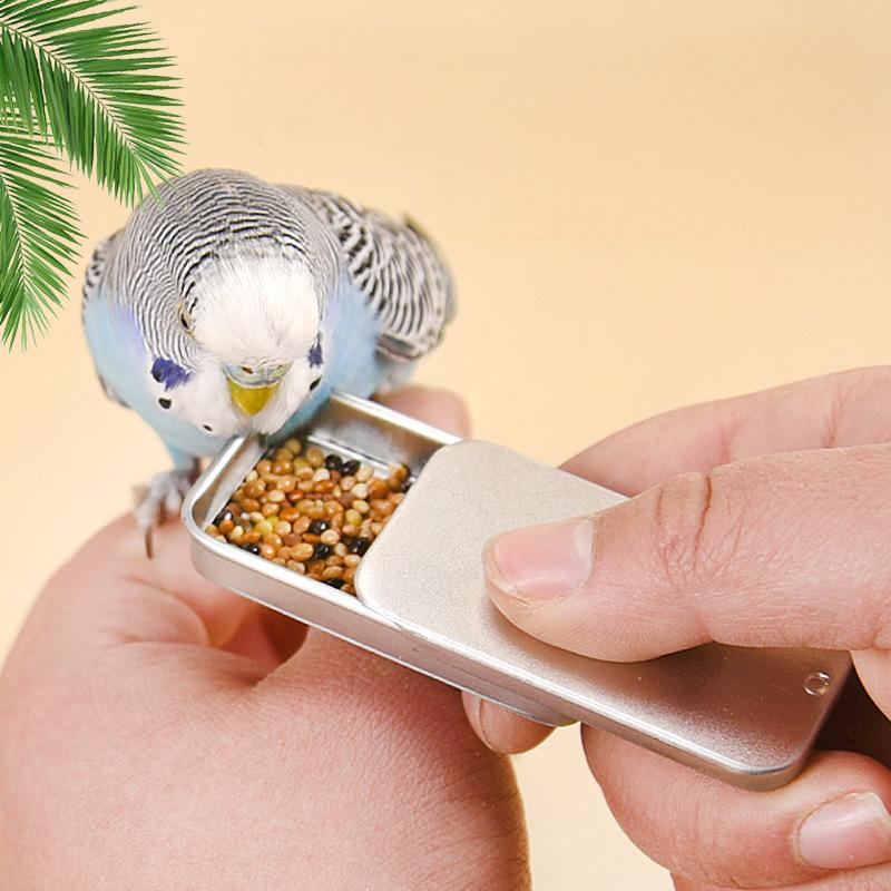 Bird Training Feeder – Slide Metal Box