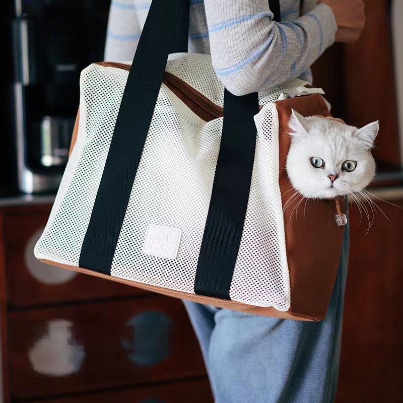 Mesh Shoulder Pet Carrier