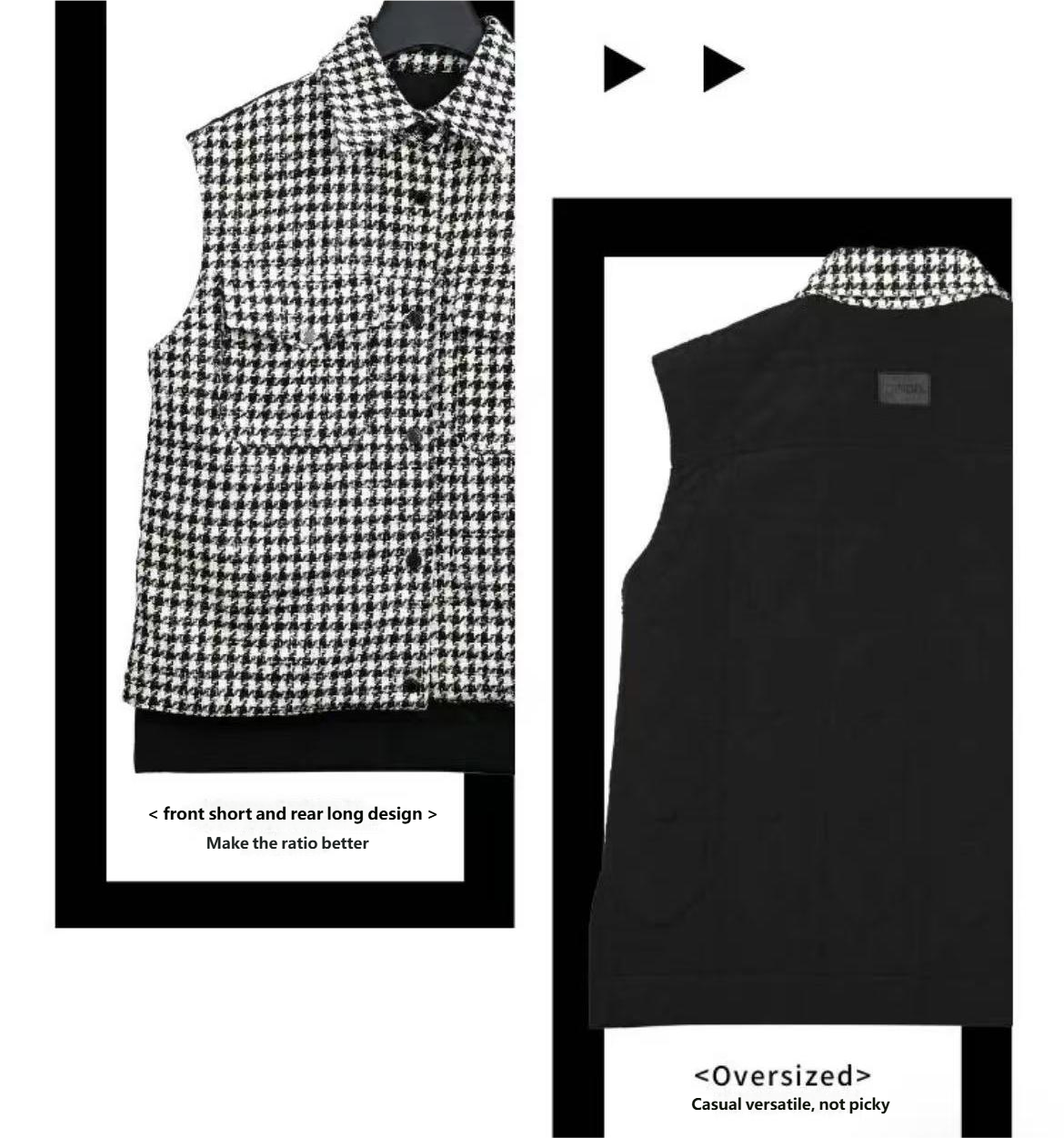 Soho Houndstooth Dog Vest