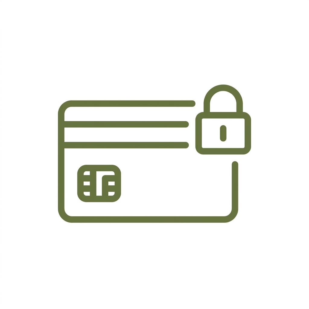 100% Secure Payment and Safe Checkout Trust Icon
