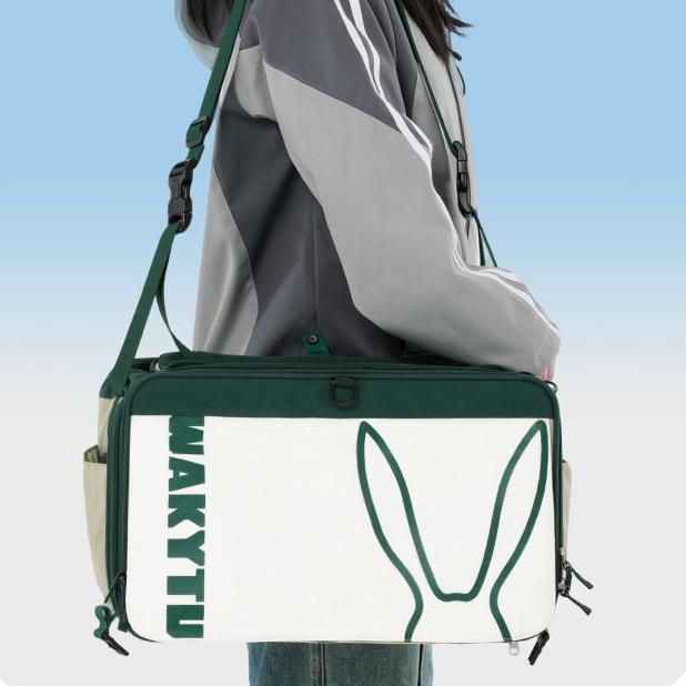 WAKYTU C216 3.0 Double-Deck Pet Trolley Carrier