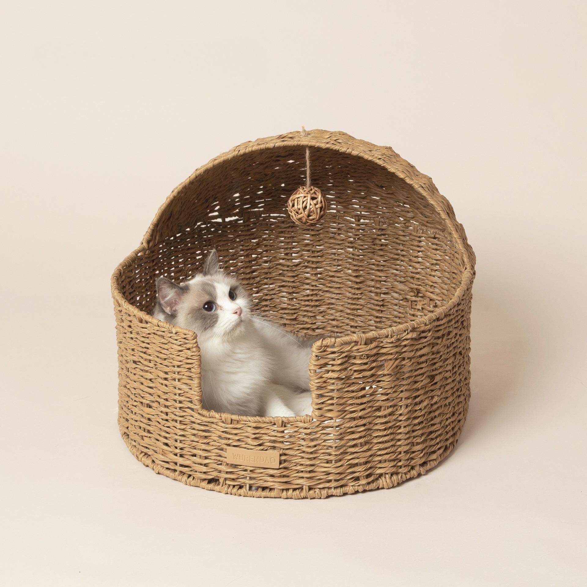 Woven Cradle Cat Bed