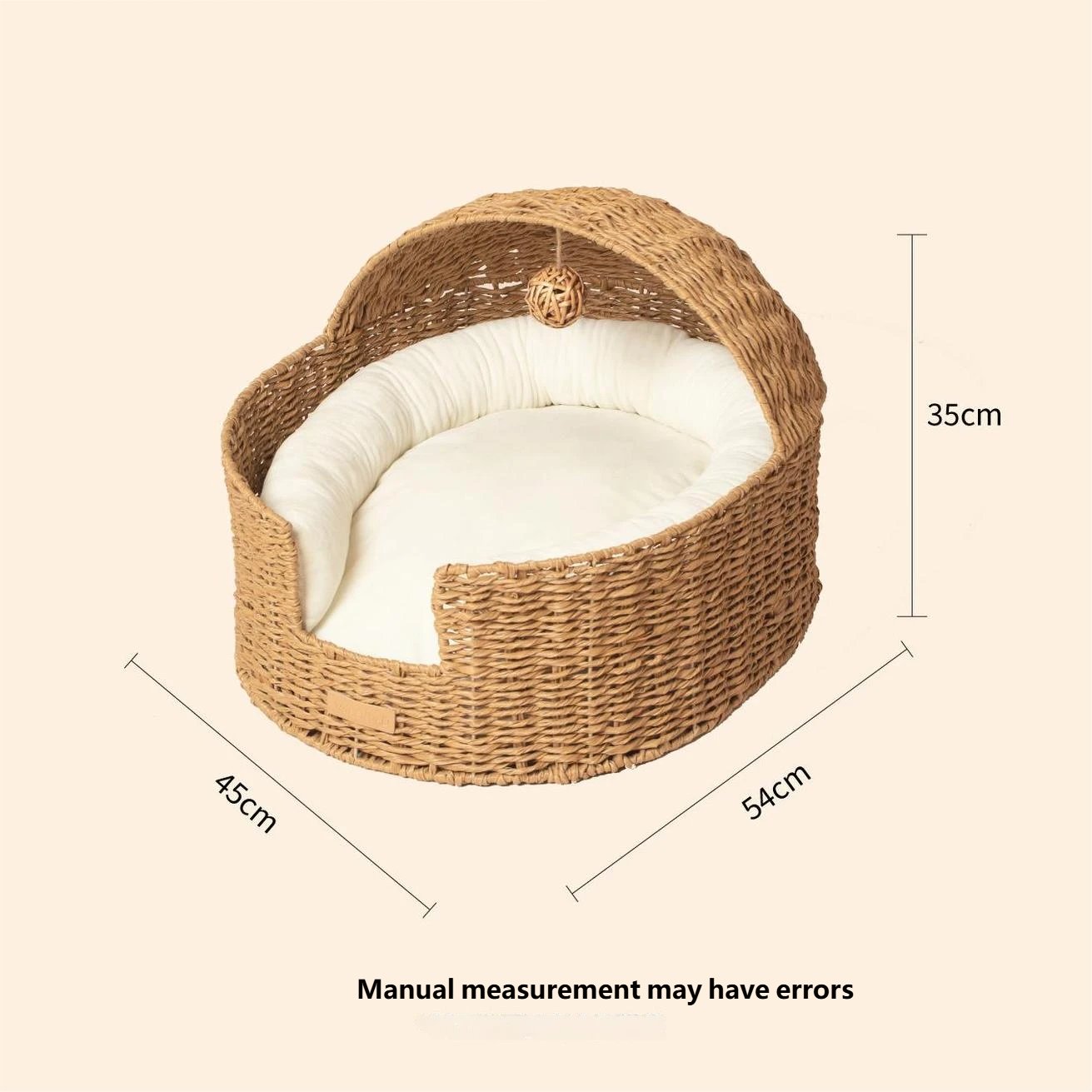 Woven Cradle Cat Bed